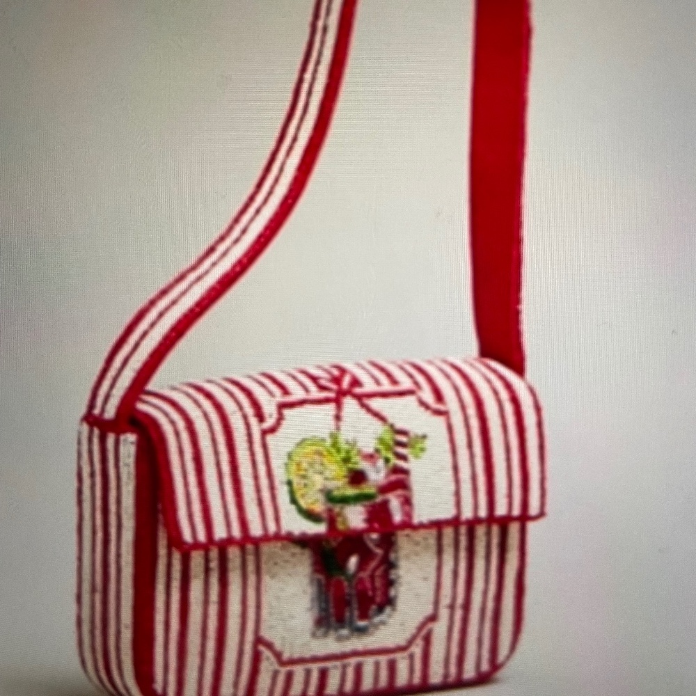 ❤️ ANTHROPOLOGIE FIONA BEADED BAG FOOD & DRINK EDITION NEW